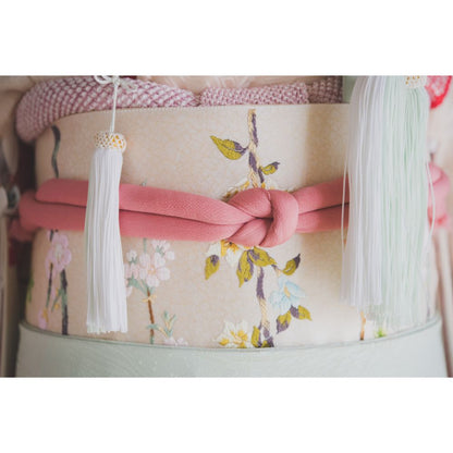 白地疋田古典鶴 【結婚式 和装 引き振袖 レンタル】