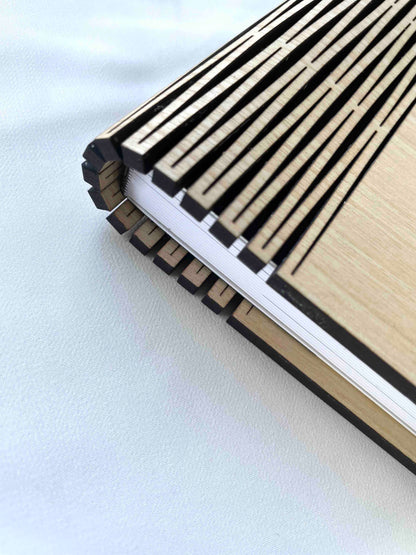 木のウェディングアルバム バーチ 20ページ30カット 【結婚式 写真 アルバム オーダーメイド】