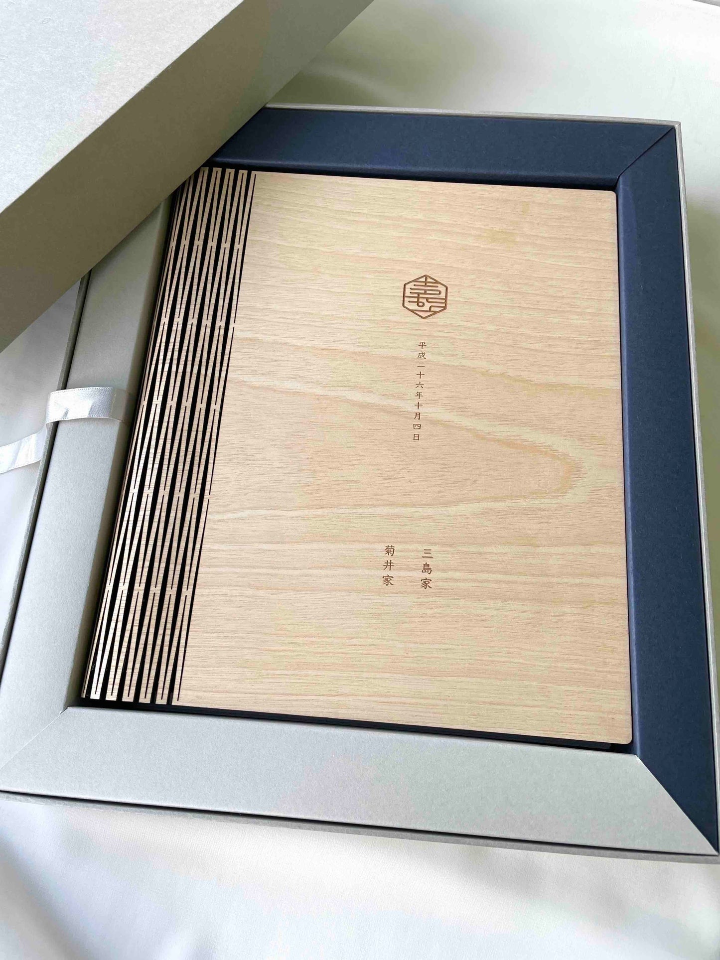 木のウェディングアルバム バーチ 20ページ30カット 【結婚式 写真 アルバム オーダーメイド】