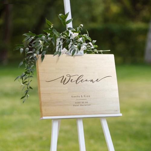 木製ウエルカムボード 【ノーブル】 【結婚式 ウェルカムボード】