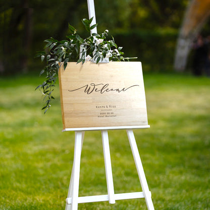 木製ウエルカムボード 【ノーブル】 【結婚式 ウェルカムボード】