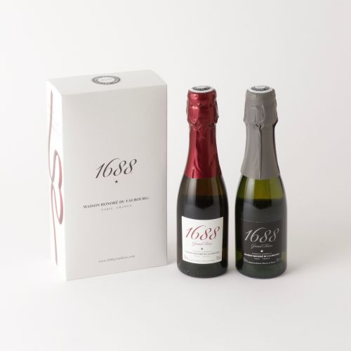 1688 200ml ハートフルセット　フランス製ノンアルコール・スパークリング　【結婚式　ギフト　飲み物】