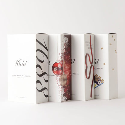 1688 200ml クリスマスセット フランス製ノンアルコール・スパークリング 【結婚式 ギフト 飲み物】