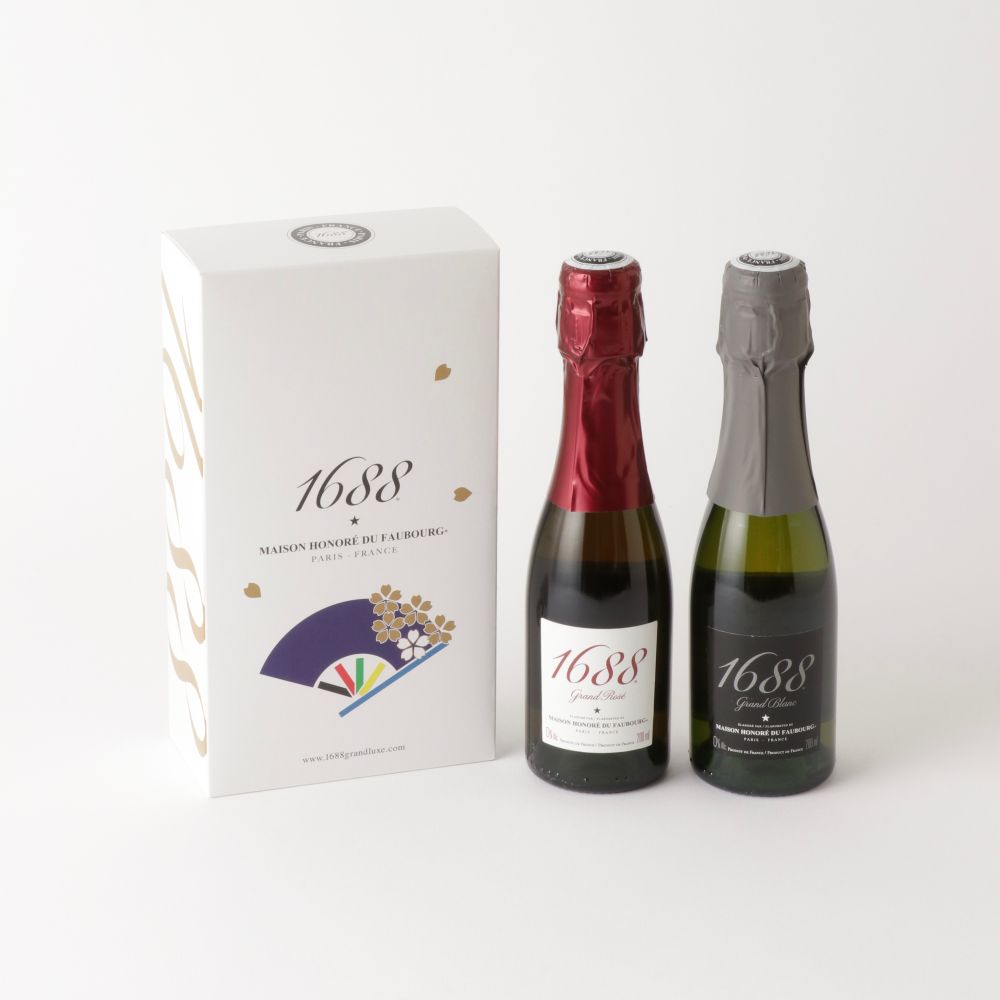 1688 200ml JAPANセット フランス製ノンアルコール・スパークリング 【結婚式 ギフト 飲み物】