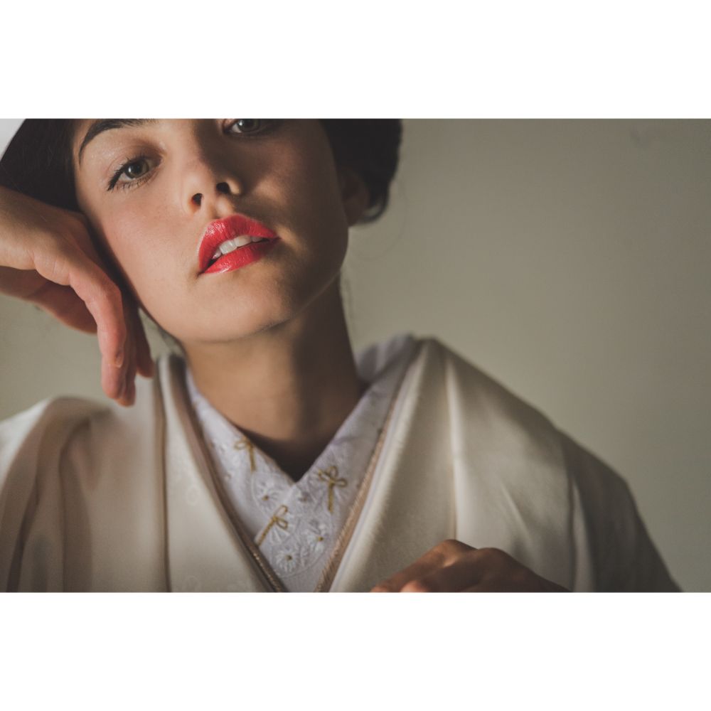 友禅千寿飛翔鶴 【結婚式 和装 白無垢 レンタル】