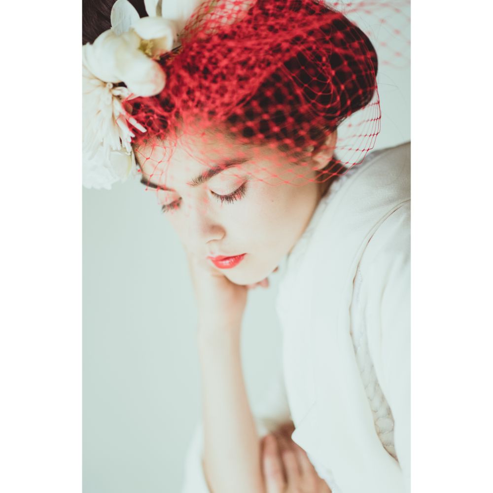 友禅千寿飛翔鶴 【結婚式 和装 白無垢 レンタル】