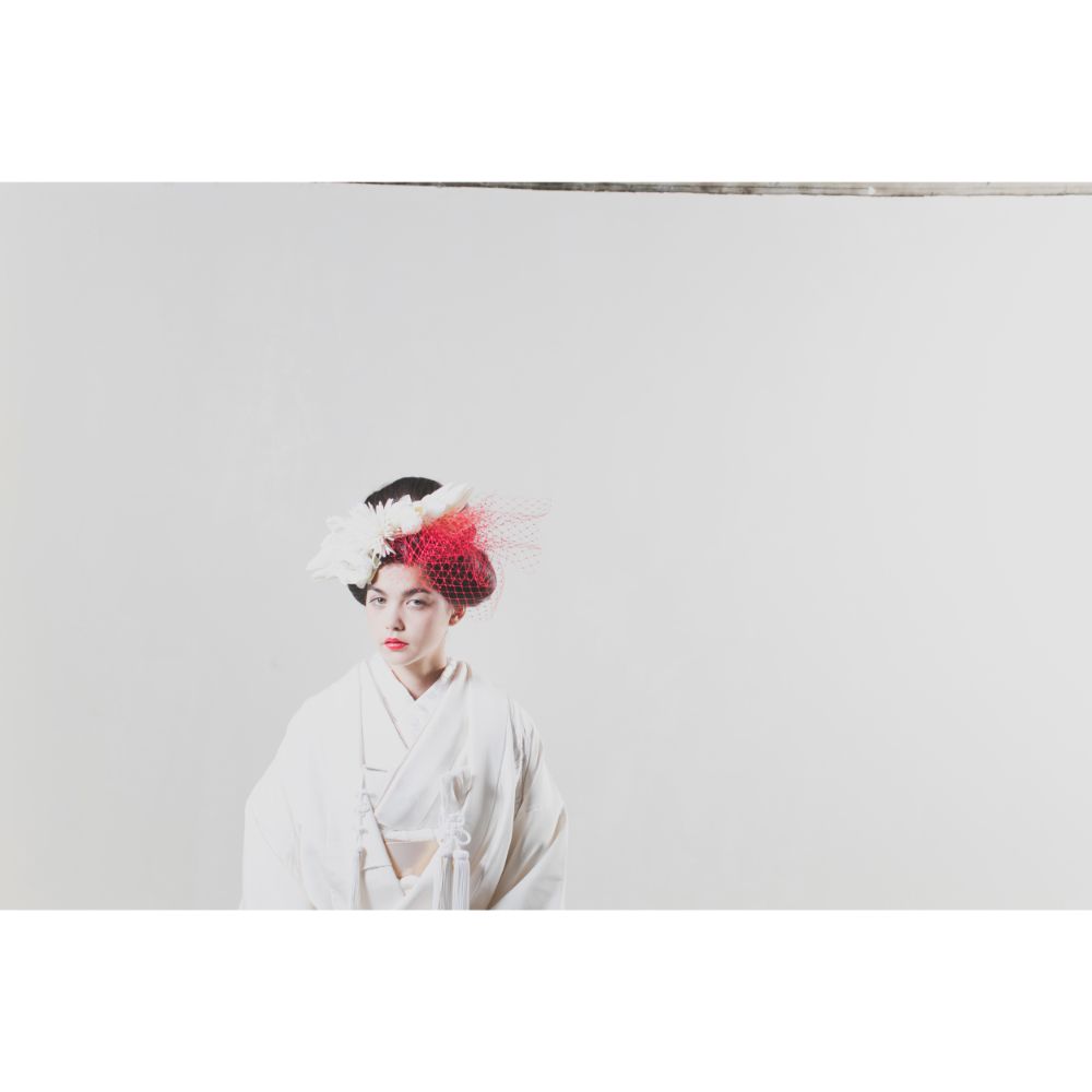 友禅千寿飛翔鶴 【結婚式 和装 白無垢 レンタル】