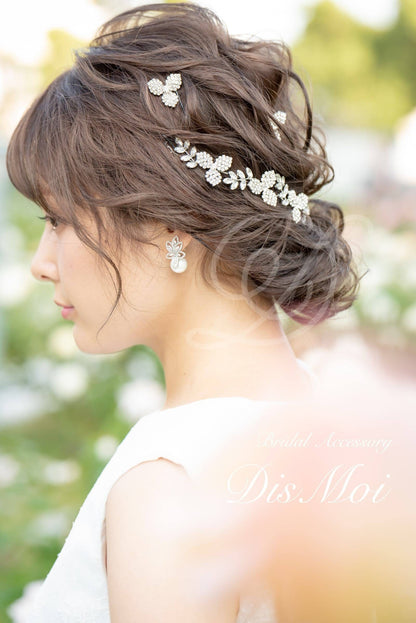 【ピアス】ジルコニアピアス ~ブライダルピアス~ ≪ZP-03≫ 【結婚式 ピアス イヤリング】