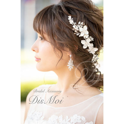 【ピアス・イヤリング】ジルコニアピアス/イヤリング ~ブライダルピアス/ブライダルイヤリング~ ≪ZP-05/ZE-05≫ 【結婚式 ピアス イヤリング】