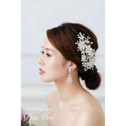 【ピアス・イヤリング】ジルコニアピアス/イヤリング ~ブライダルピアス/ブライダルイヤリング~ ≪ZP-12/ZE-12≫ 【結婚式 ピアス イヤリング】