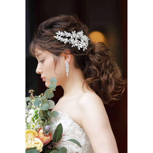 【ピアス・イヤリング】ジルコニアピアス/イヤリング ~ブライダルピアス/ブライダルイヤリング~ ≪ZP-15/ZE-15≫ 【結婚式 ピアス イヤリング】