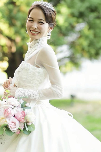 ジルコニアピアス/イヤリング ~ブライダルピアス/ブライダルイヤリング~ ≪ZP-32/ZE-32≫ 【結婚式 ピアス イヤリング】