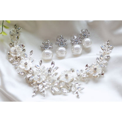 ジルコニアピアス/イヤリング ~ブライダルピアス/ブライダルイヤリング~ ≪ZP-32/ZE-32≫ 【結婚式 ピアス イヤリング】