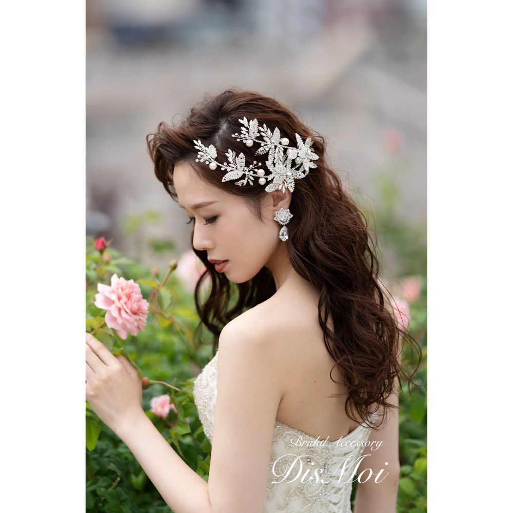 【ピアス・イヤリング】ジルコニアピアス/イヤリング ~ブライダルピアス/ブライダルイヤリング~ ≪ZP-33/ZE-33≫ 【結婚式 ピアス イヤリング】