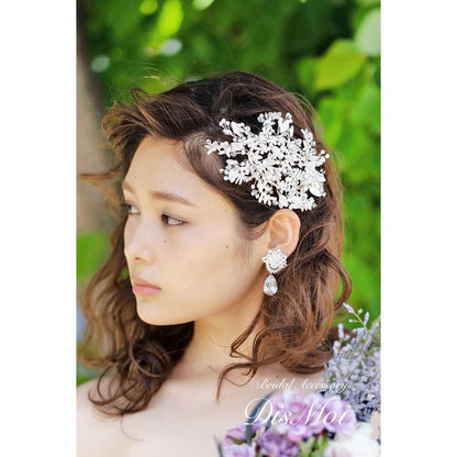 【ピアス・イヤリング】ジルコニアピアス/イヤリング ~ブライダルピアス/ブライダルイヤリング~ ≪ZP-33/ZE-33≫ 【結婚式　ピアス　イヤリング】