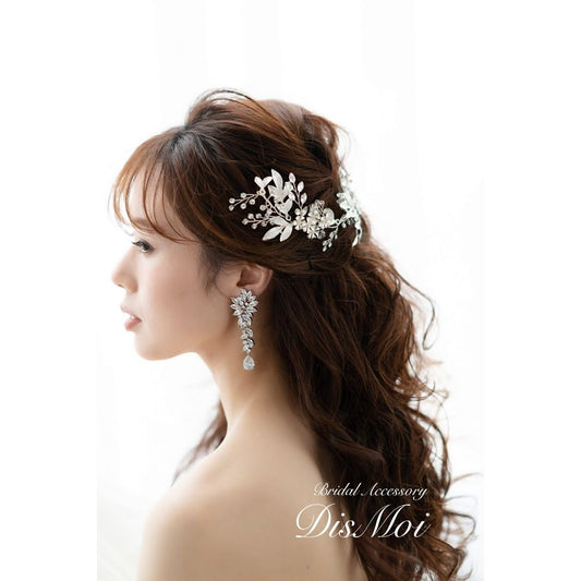 【ピアス・イヤリング】ジルコニアピアス/イヤリング ~ブライダルピアス/ブライダルイヤリング~ ≪ZP-36/ZE-36≫ 【結婚式 ピアス イヤリング】