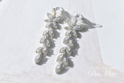 【ピアス】ジルコニアピアス ≪ZP-41≫ 【結婚式 ピアス イヤリング】