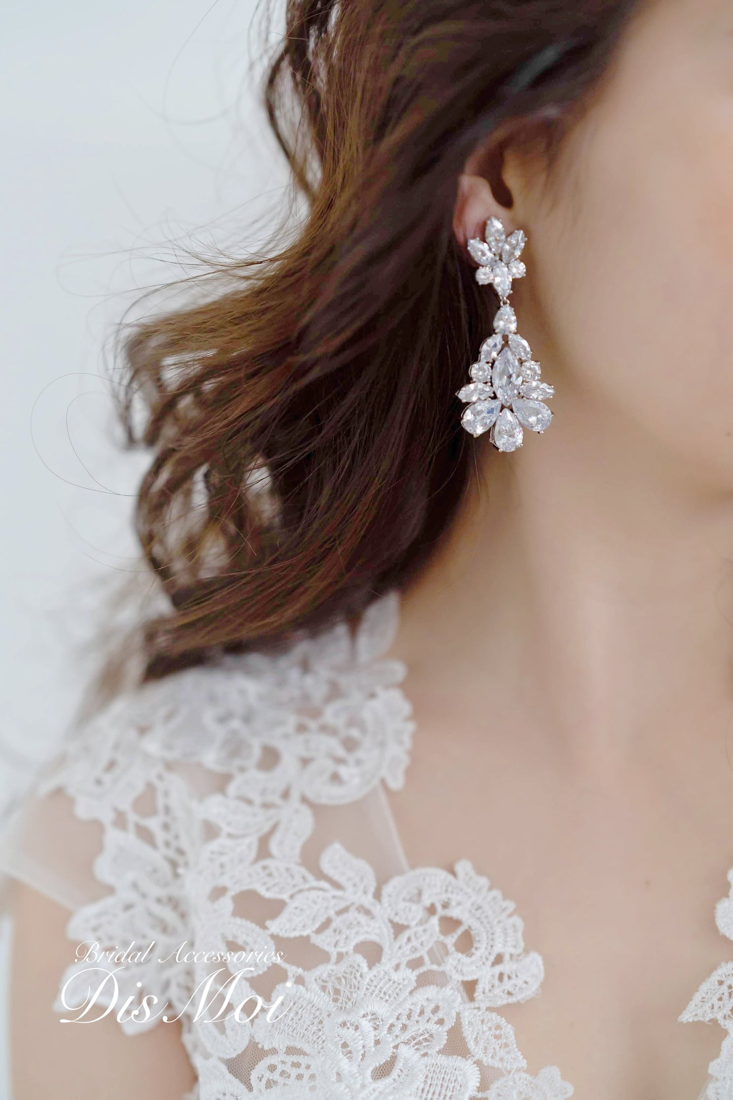 【ピアス・イヤリング】ジルコニアピアス/イヤリング≪ZP-48/ZE-48≫ 【結婚式 ピアス イヤリング】