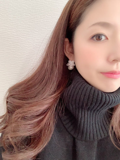 【ピアス】ジルコニアピアス～ ブライダルピアス ～ ≪ZP-56≫ 【結婚式 ピアス イヤリング】