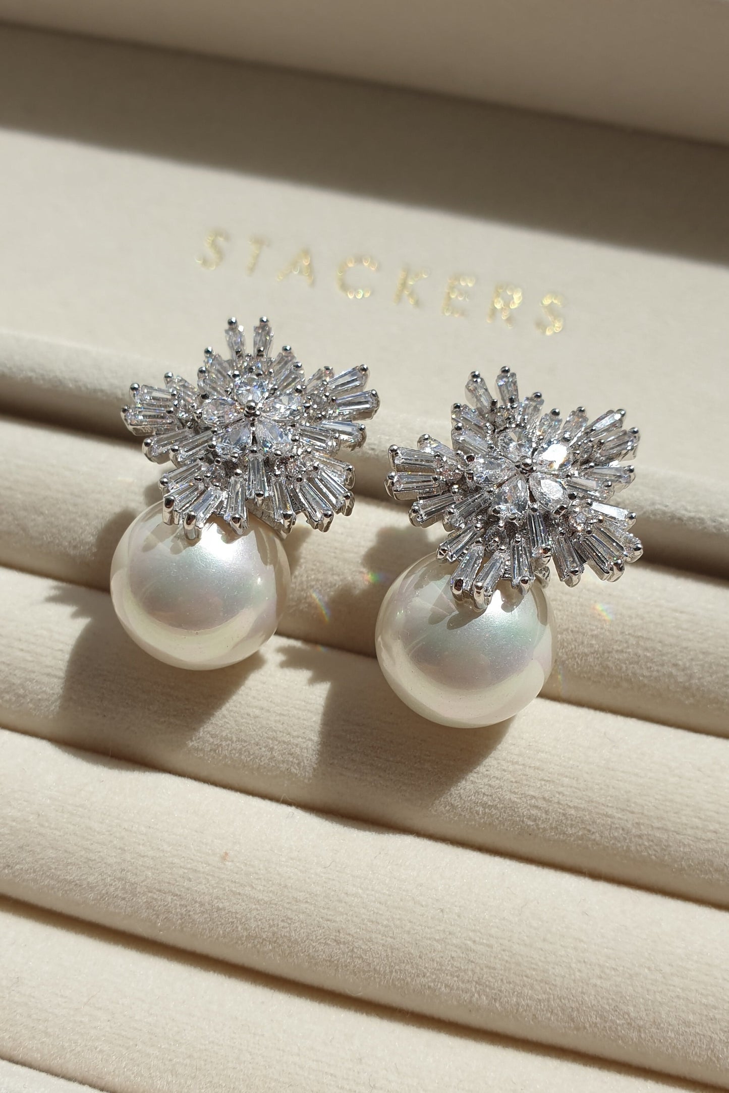 【ピアス】ジルコニアピアス～ ブライダルピアス ～ ≪ZP-56≫ 【結婚式 ピアス イヤリング】