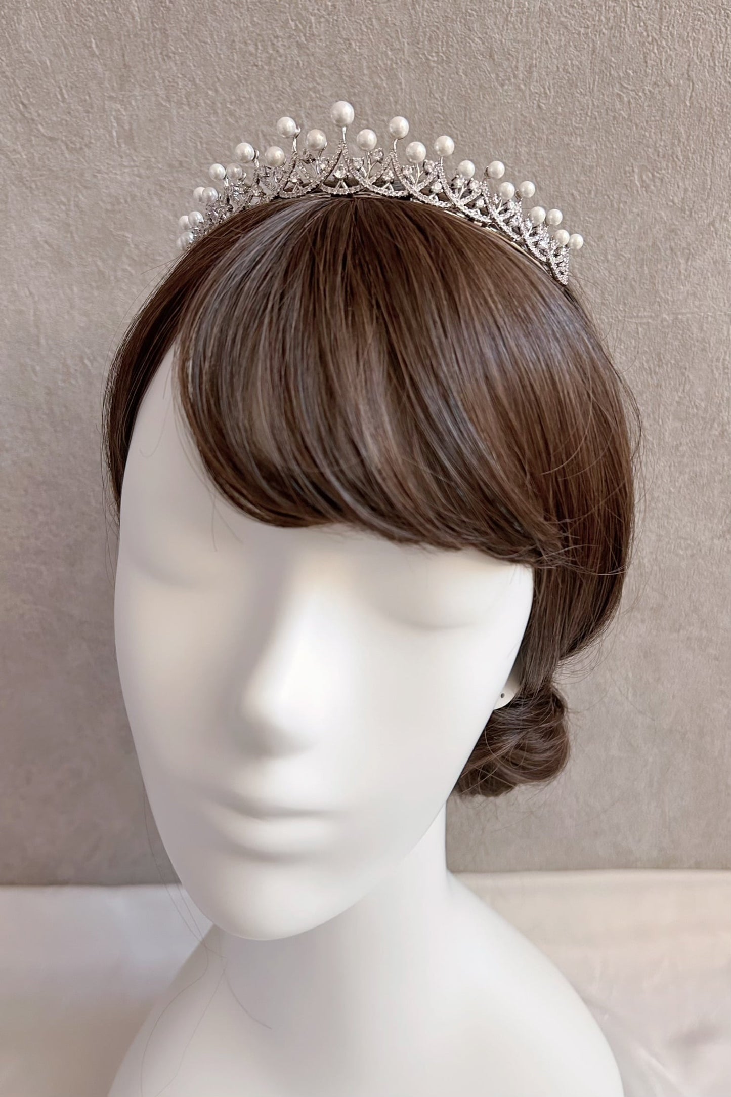 ジルコニアティアラ ~ブライダルティアラ~ ≪ZT-13≫【結婚式 ヘアアクセサリー】