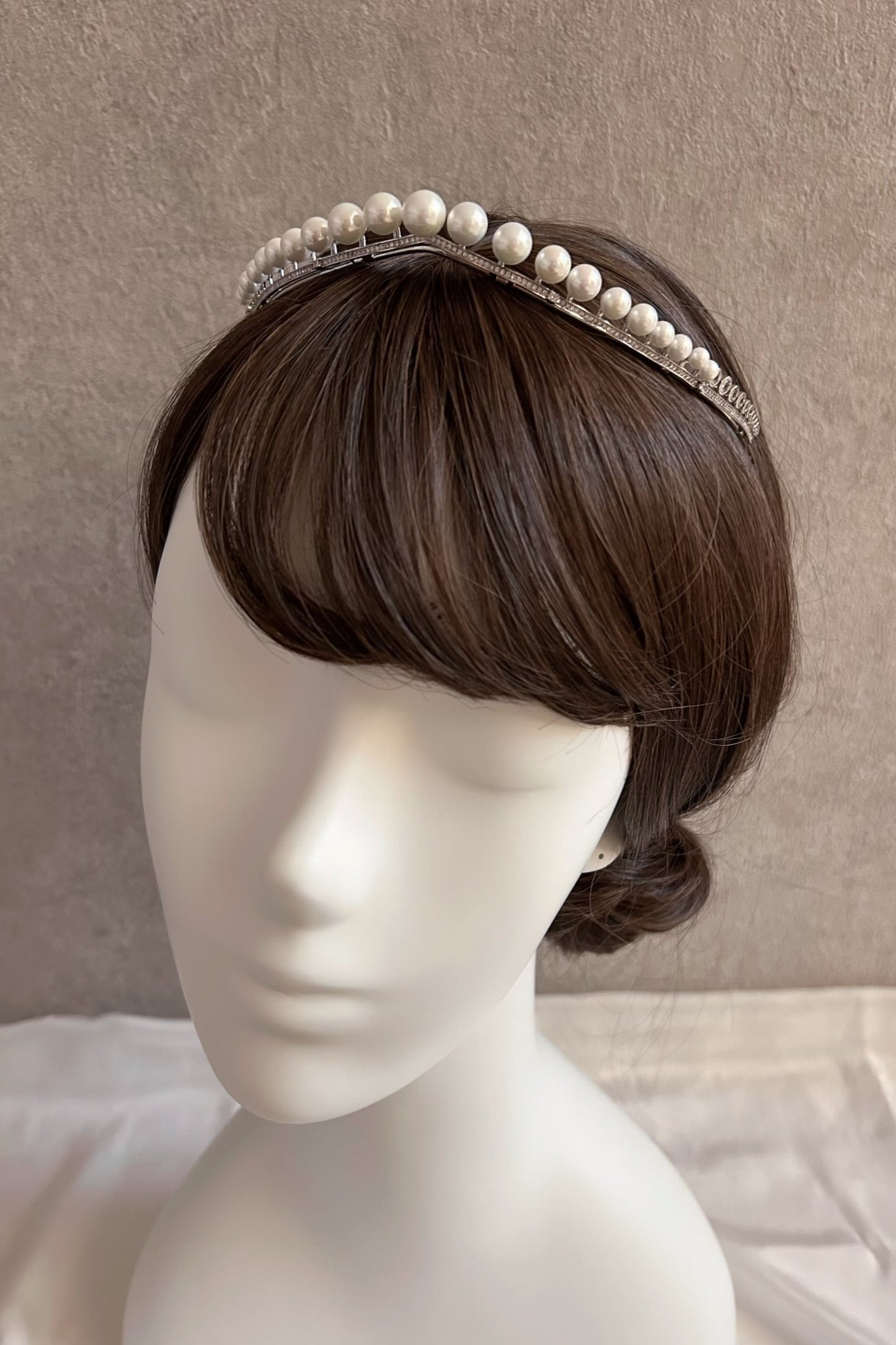 ジルコニアティアラ ~ブライダルティアラ~ ≪ZT-14≫【結婚式 ヘアアクセサリー】