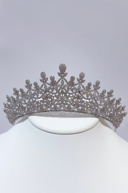 ジルコニアティアラ ~ブライダルティアラ~ ≪ZT-16≫【結婚式 ヘアアクセサリー】