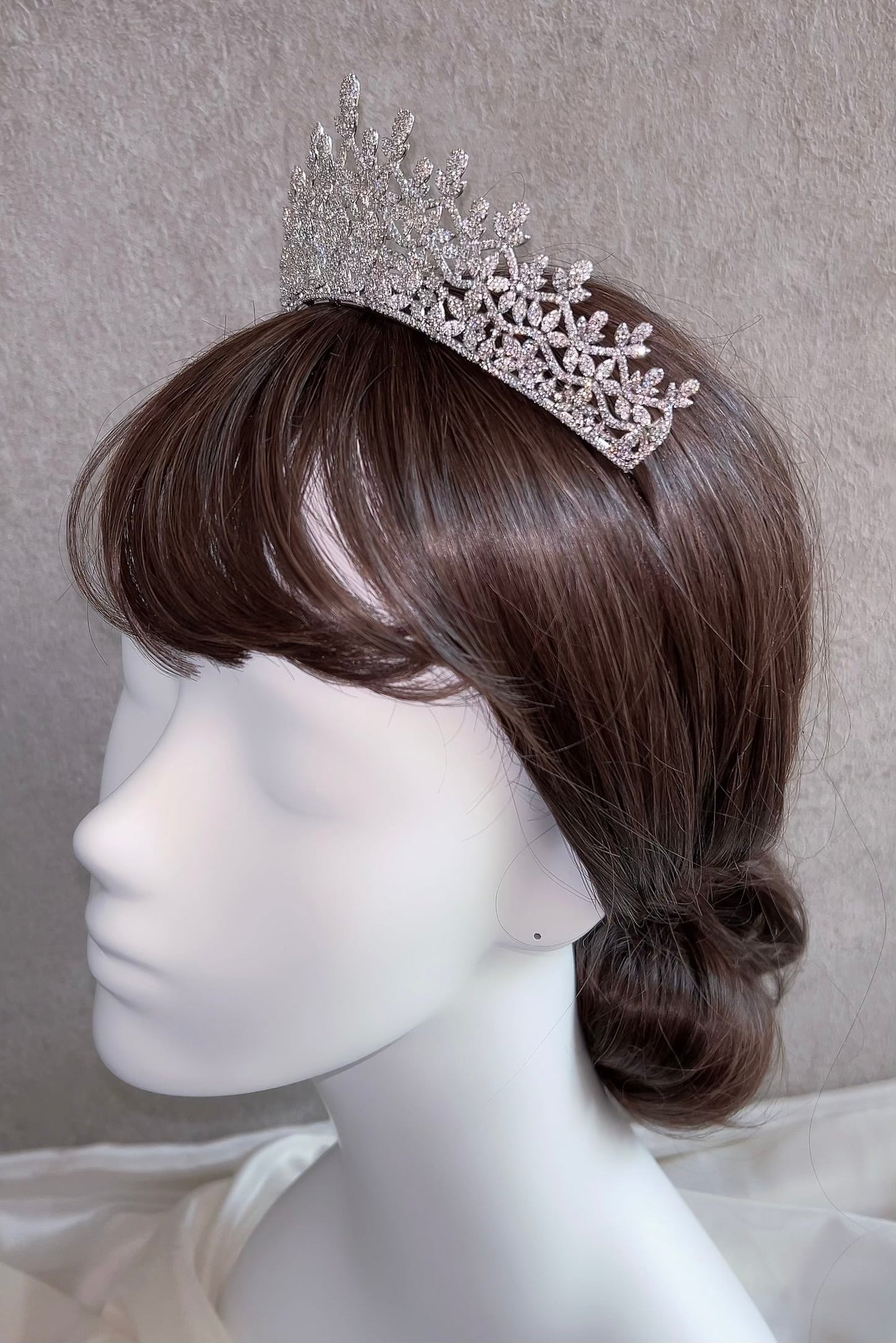 ジルコニアティアラ ~ブライダルティアラ~ ≪ZT-16≫【結婚式 ヘアアクセサリー】