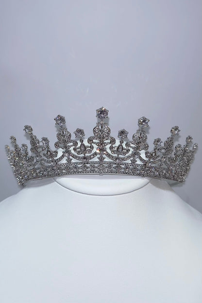 ジルコニアティアラ ~ブライダルティアラ~ ≪ZT-20≫【結婚式 ヘアアクセサリー】