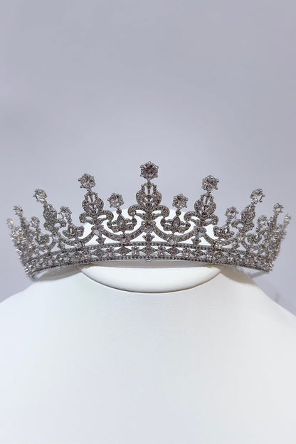 ジルコニアティアラ ~ブライダルティアラ~ ≪ZT-20≫【結婚式 ヘアアクセサリー】