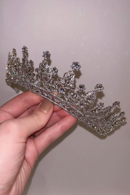 ジルコニアティアラ ~ブライダルティアラ~ ≪ZT-20≫【結婚式 ヘアアクセサリー】