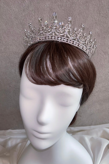 ジルコニアティアラ ~ブライダルティアラ~ ≪ZT-20≫【結婚式 ヘアアクセサリー】