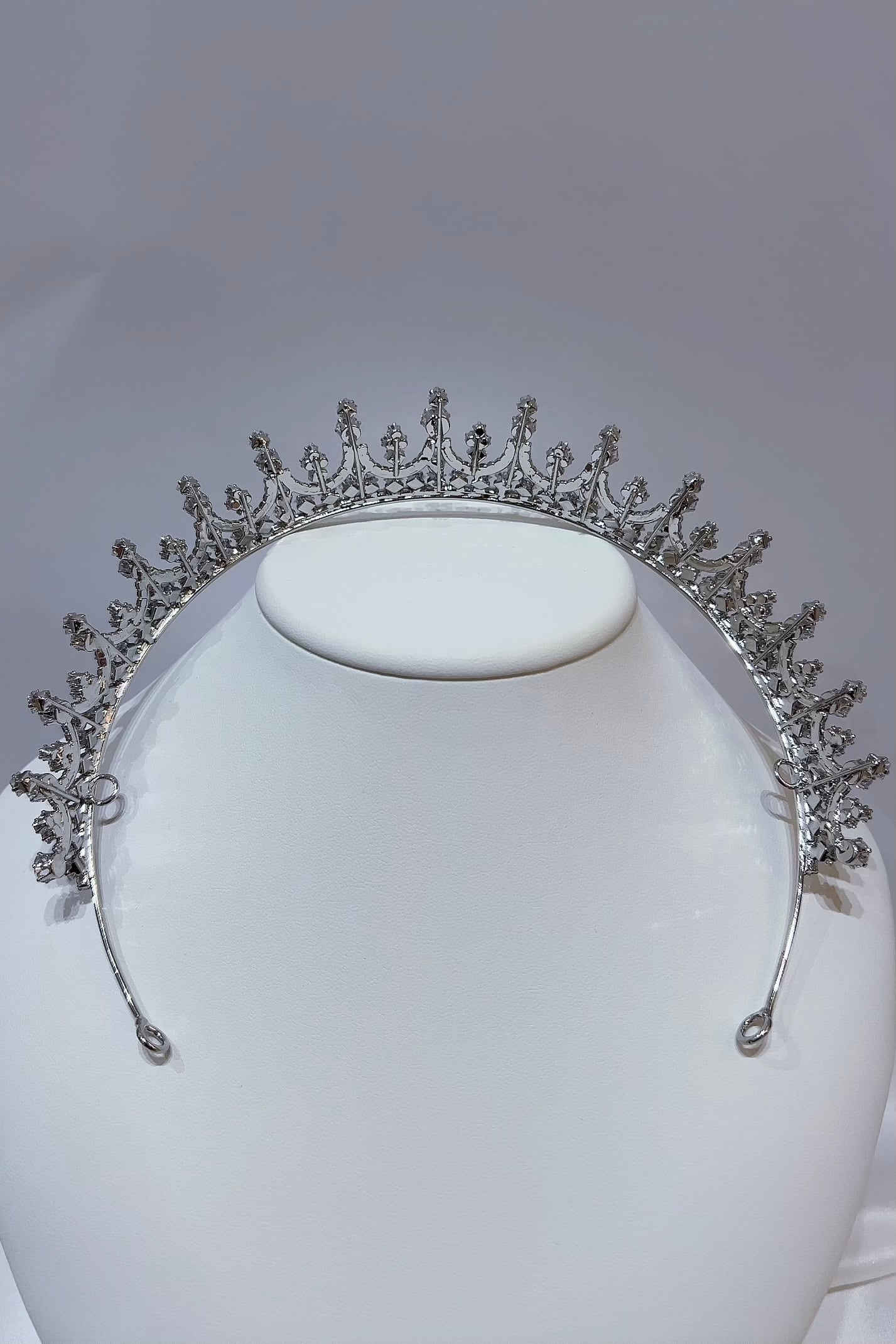 【ヘッドドレス】ジルコニアティアラ ~ブライダルティアラ~ ≪ZT-29≫