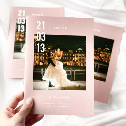 【ノーマルデザイン】 プロフィールブック 30部セット【結婚式 ペーパー プロフィールブック】