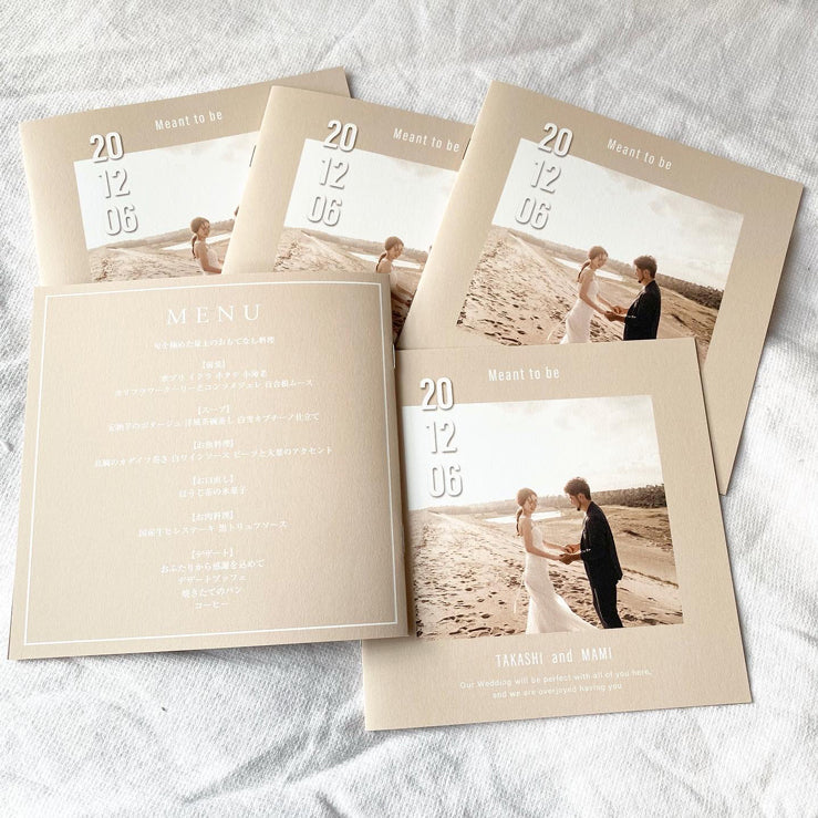 【ノーマルデザイン】 プロフィールブック 30部セット【結婚式 ペーパー プロフィールブック】