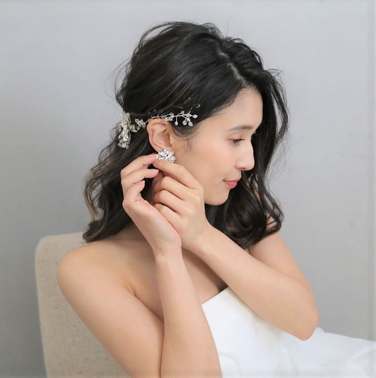 ブライダルフォト　ヘアメイクプラン【アテンドあり】 【結婚式　ヘアメイク　新郎　新婦】