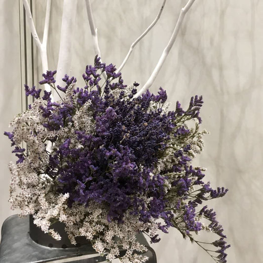 【ドライフラワー】ブルーフレグランス 【結婚式 フラワー ドライフラワー ブーケ ブートニア】