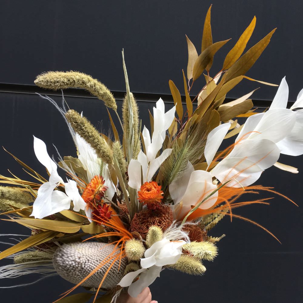 【ドライフラワー】オリエンタルナチュール 【結婚式 フラワー ドライフラワー ブーケ ブートニア】