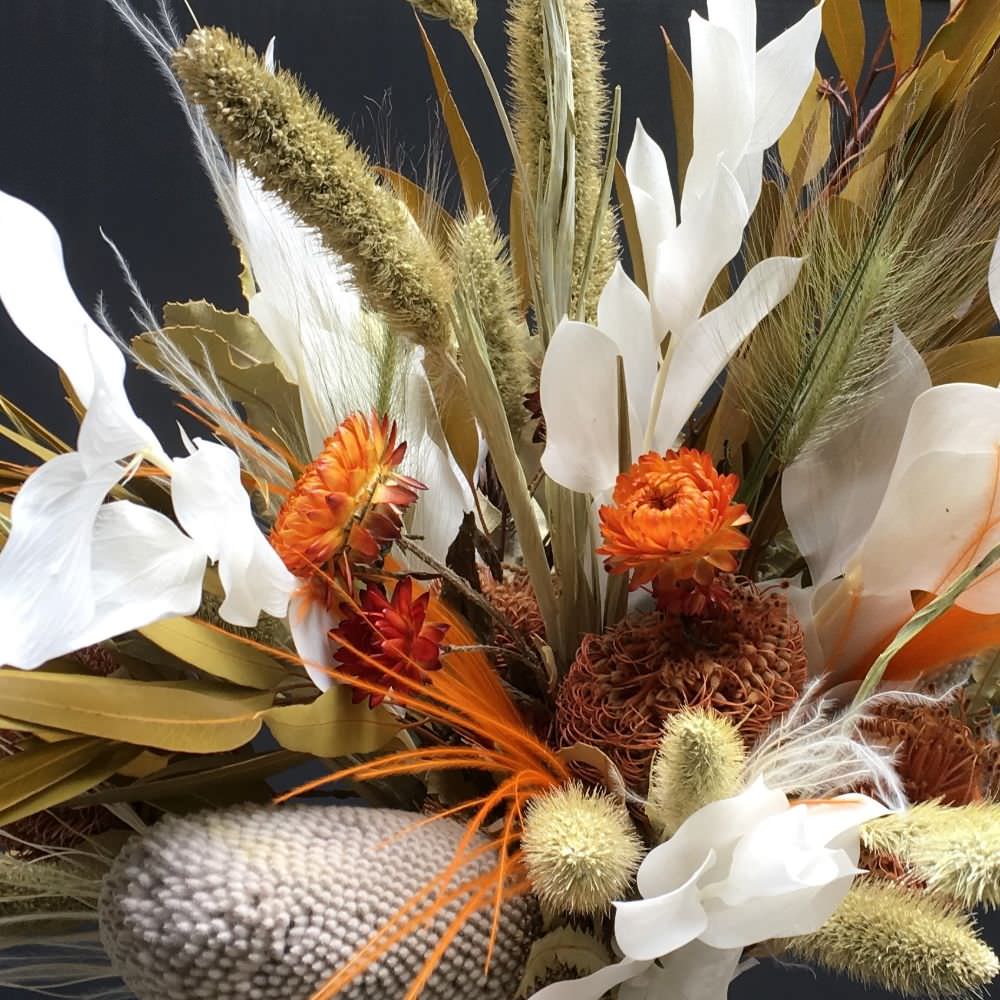 【ドライフラワー】オリエンタルナチュール 【結婚式 フラワー ドライフラワー ブーケ ブートニア】