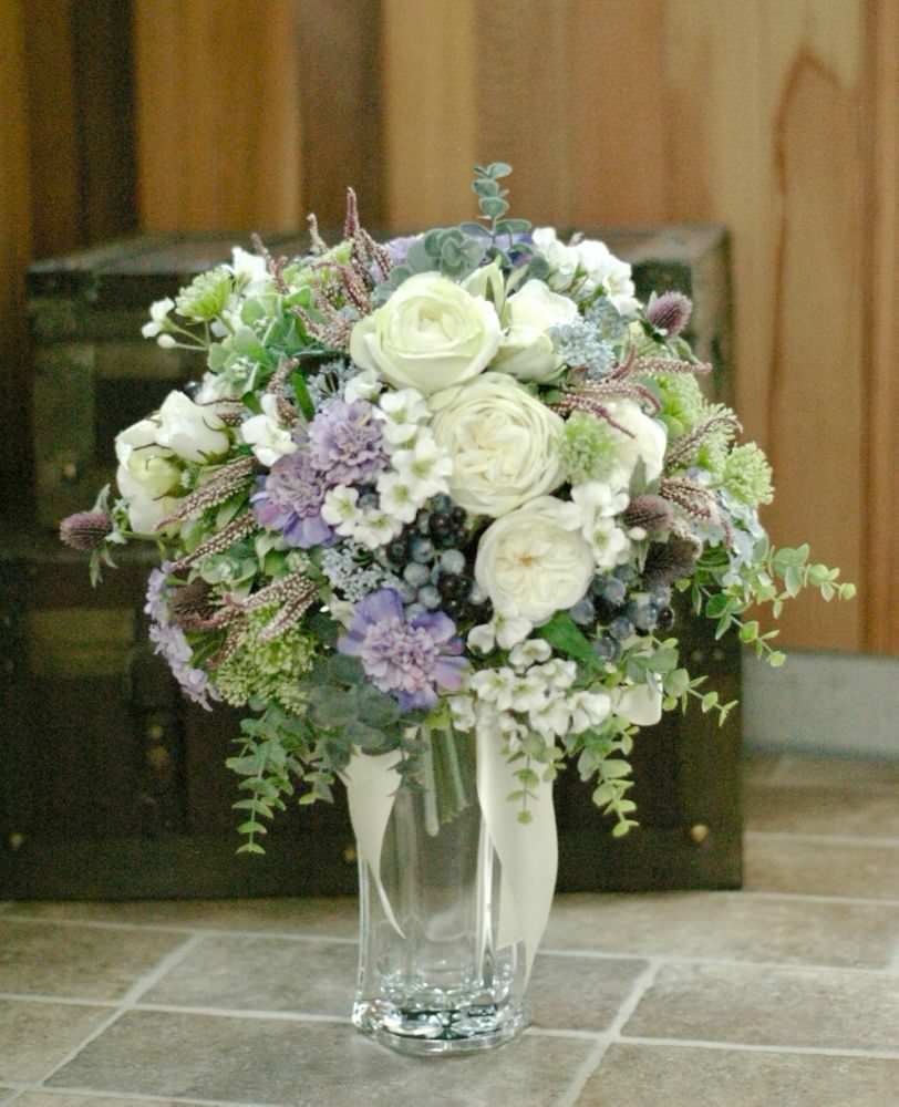 【造花】 オーダーメイド [クラッチブーケセット] 【結婚式 フラワー 造花 ブーケ ブートニア オーダーメイド】