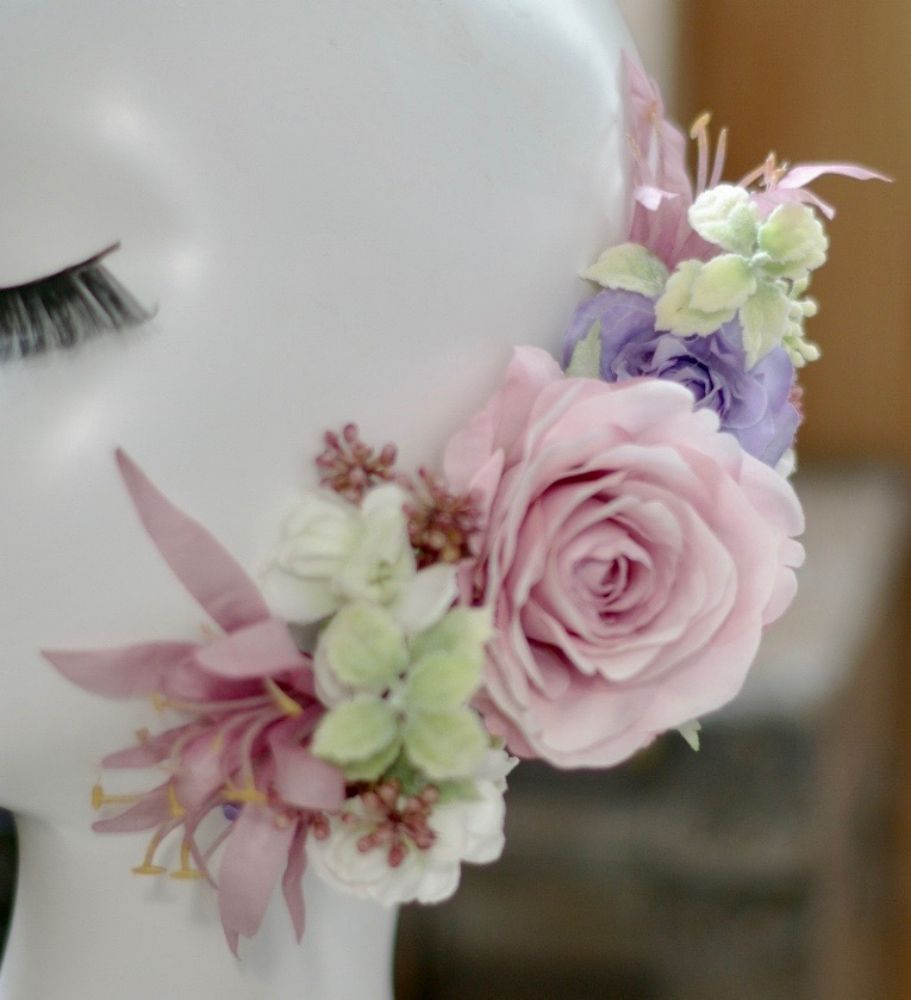 【造花】 オーダーメイド [クラッチブーケセット] 【結婚式 フラワー 造花 ブーケ ブートニア オーダーメイド】