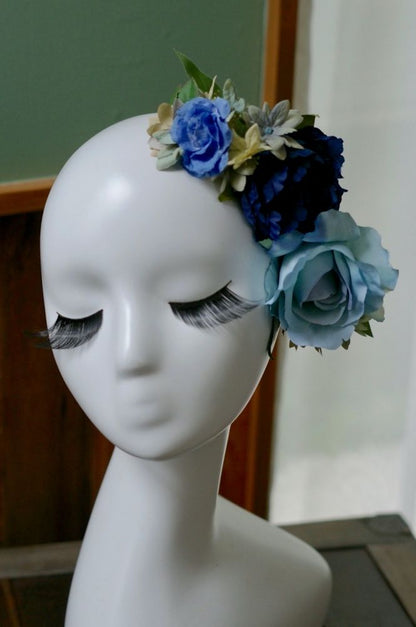 【造花】 オーダーメイド [ラウンドブーケセット] 【結婚式 フラワー 造花 ブーケ ブートニア オーダーメイド】