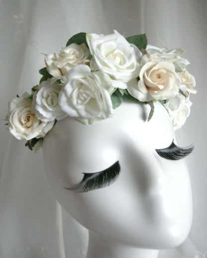 【オーダーメイド】アーティフィシャル[花冠]ブライダルアクセサリー 【結婚式 ヘアアクセサリー オーダーメイド】