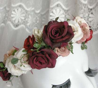 【オーダーメイド】アーティフィシャル[花冠]ブライダルアクセサリー 【結婚式 ヘアアクセサリー オーダーメイド】