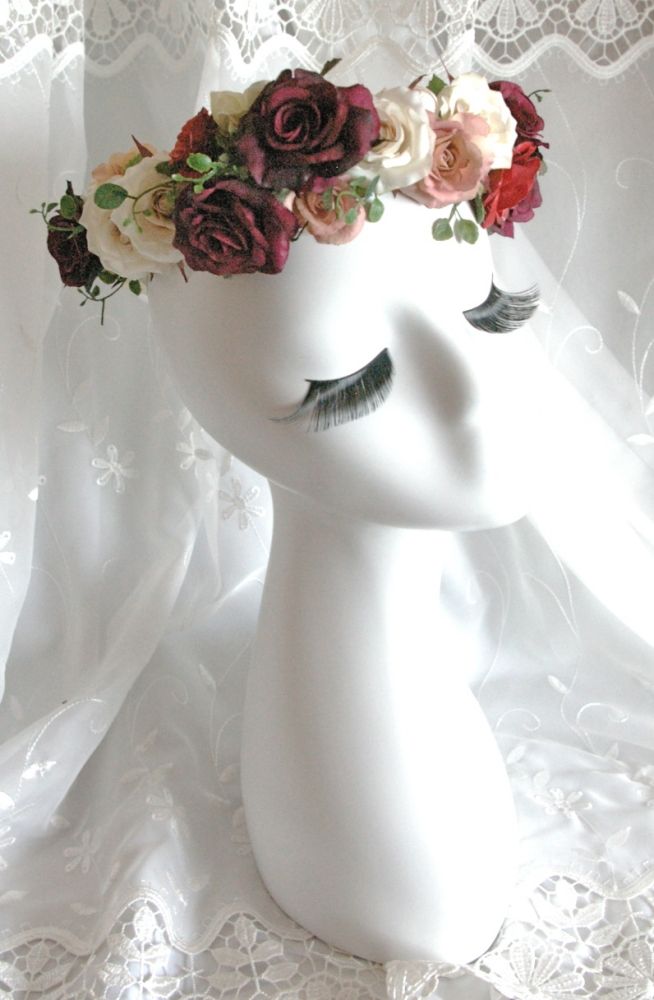 【オーダーメイド】アーティフィシャル[花冠]ブライダルアクセサリー 【結婚式 ヘアアクセサリー オーダーメイド】