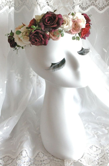 【オーダーメイド】アーティフィシャル[花冠]ブライダルアクセサリー 【結婚式 ヘアアクセサリー オーダーメイド】