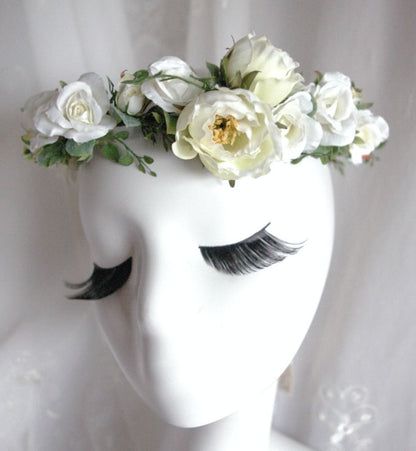 【オーダーメイド】アーティフィシャル[花冠]ブライダルアクセサリー 【結婚式 ヘアアクセサリー オーダーメイド】