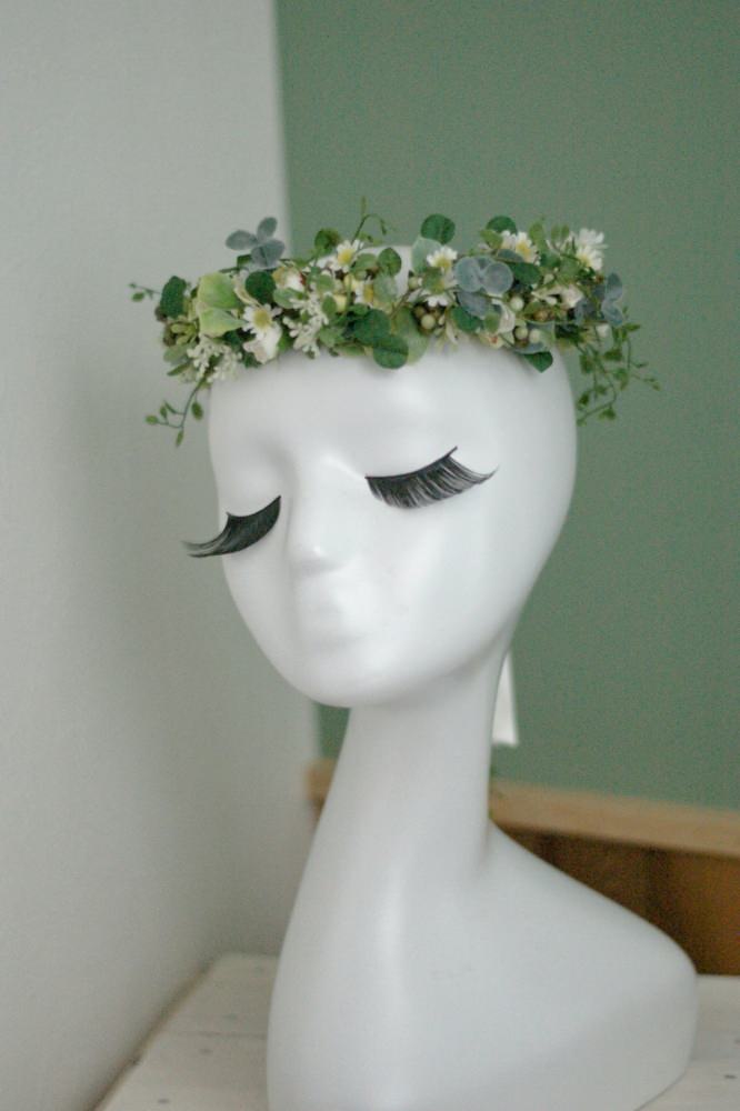 【オーダーメイド】アーティフィシャル[花冠]ブライダルアクセサリー 【結婚式 ヘアアクセサリー オーダーメイド】