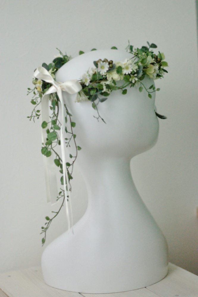 【オーダーメイド】アーティフィシャル[花冠]ブライダルアクセサリー 【結婚式 ヘアアクセサリー オーダーメイド】