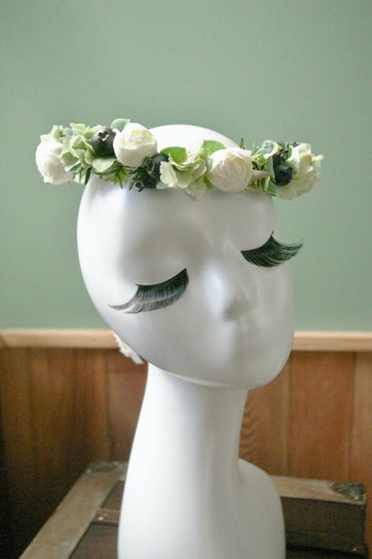 【オーダーメイド】アーティフィシャル[花冠]ブライダルアクセサリー 【結婚式 ヘアアクセサリー オーダーメイド】